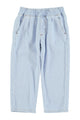 Trousers | Light blue soft denim