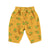 Baby trousers | Yellow mustard w/ flowers allover