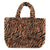 XL bag | Animal print faux fur