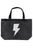 XL bag | Faded black w/ "rock & roll" print