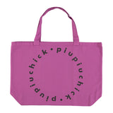 XL logo bag | fuschia