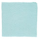 XXL swaddle / blanket | mint w/ blue little hearts