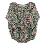 Baby Long Sleeve Romper Multicolor Flowers