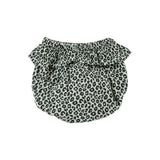 Baby Shorties Mint Green with Animal Print