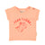 baby t'shirt | pink w/ tiger print