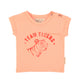 baby t'shirt | pink w/ tiger print