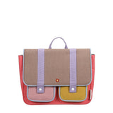 School Backpack | Gingham Flower + Rose