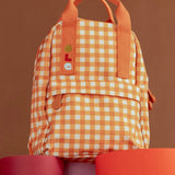Backpack | Checkered Orange