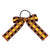 bow hair tie | yellow & brown