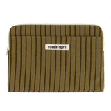 Laptop sleeve | Olive Stripes