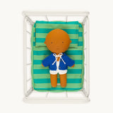 Gommu Big Crib Stripped Green