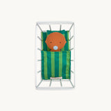 Gommu Pocket Crib Striped Green