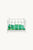 Gommu Pocket Crib Striped Green