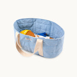 Gommu Bassinet Vichy Blue