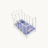 Gommu Pocket Crib Vichy Blue