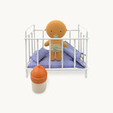 Gommu Pocket Crib Vichy Blue