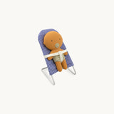 Gommu Pocket Bouncing Chair Vichy Blue