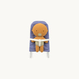 Gommu Pocket Bouncing Chair Vichy Blue