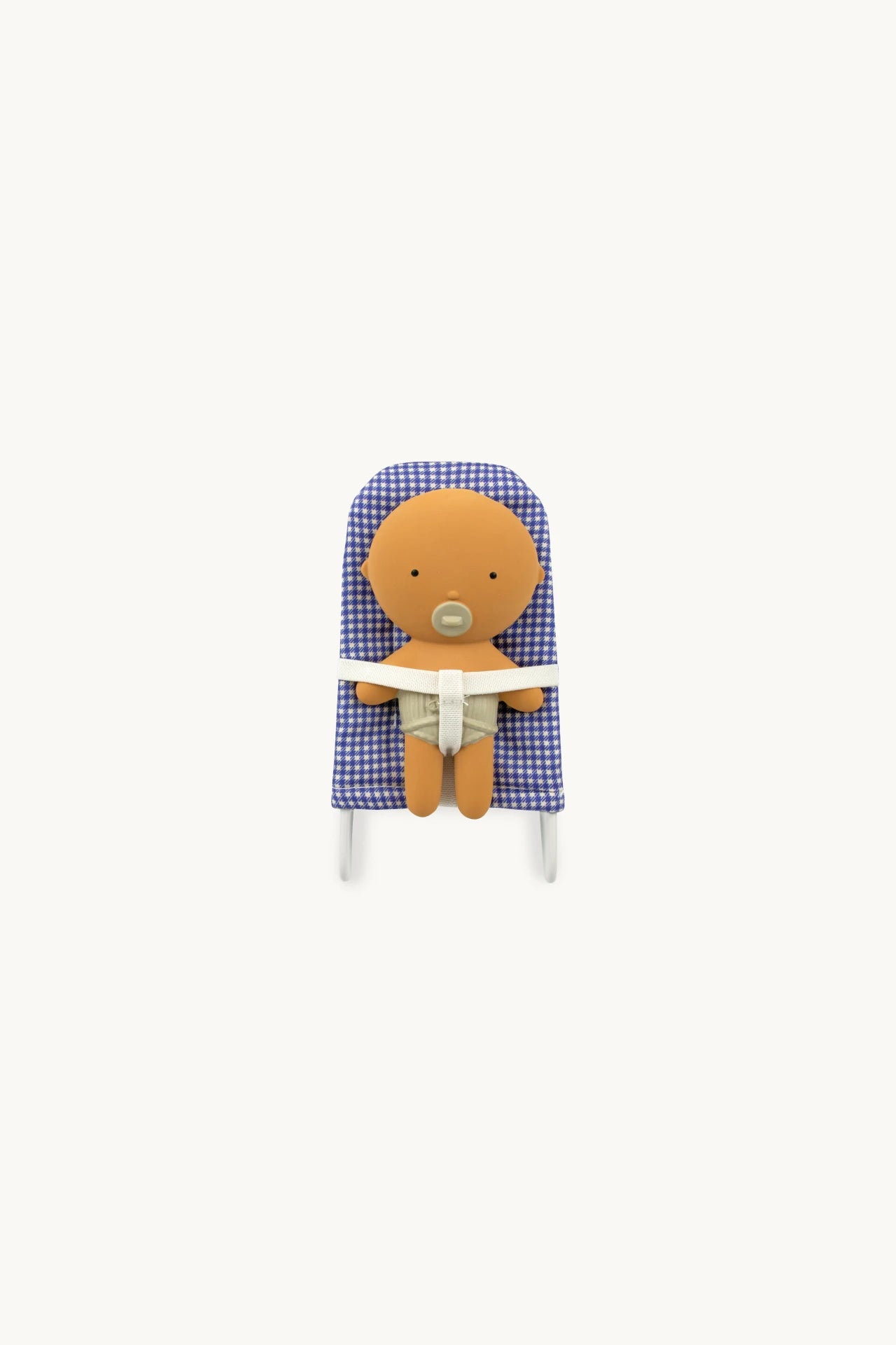 Gommu Pocket Bouncing Chair Vichy Blue