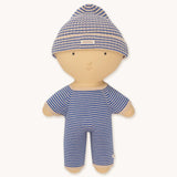 Gommu Thin Stripes Long One-Piece | Blue