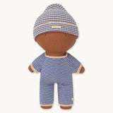 Gommu Thin Stripes Long One-Piece | Blue