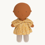 Gommu Yellow Flowers Dress & Tights