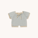 Gommu Micro Stripes Short One-Piece | Blue