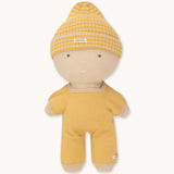 Gommu Thin Stripes Long One-Piece | Mustard