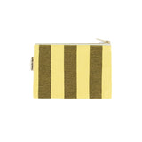 Handbag Small | Large Stripes, Lime & Olive