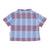 baby hawaiian shirt | blue checkered