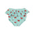 high waisted shorties | blue w/ red bows