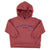 hooded sweatshirt | aubergine w/ mountain lake" print