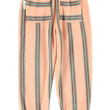 Jogging Pants Light Pink with Double Stripes