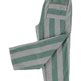 Jogging Pants Grey & Green Stripes