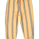 Jogging Pants Sand with Double Stripes