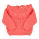 knitted sweater | pink