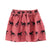 Short skirt | Pink w/ black horses