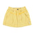 Short skirt | Washed yellow