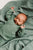 Newborn cardigan crew neck | Sage green