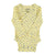 newborn body  | yellow w/ blue little flowers