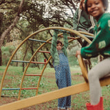 Dungarees Washed Navy Denim with Stars