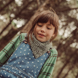 Bandana Mint Green with Animal Print