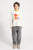 Sweatshirt | Ecru w/ multicolor circles print