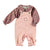 Baby dungarees | Pink