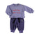 Baby jogging pants | Purple w/ animal print