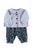 Baby Peter pan collar blouse | Light blue soft denim