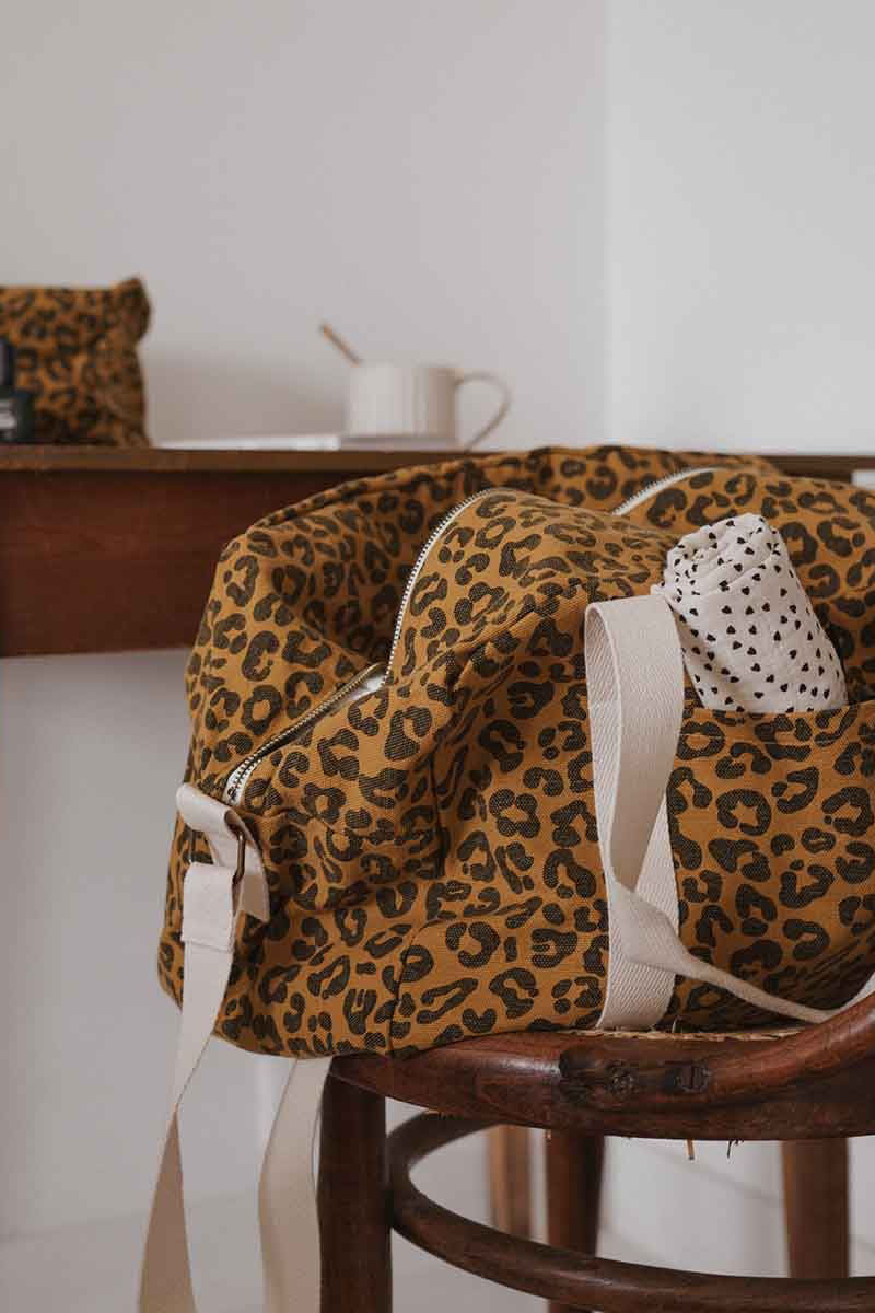 Weekend Bag | Animal print, Caramel