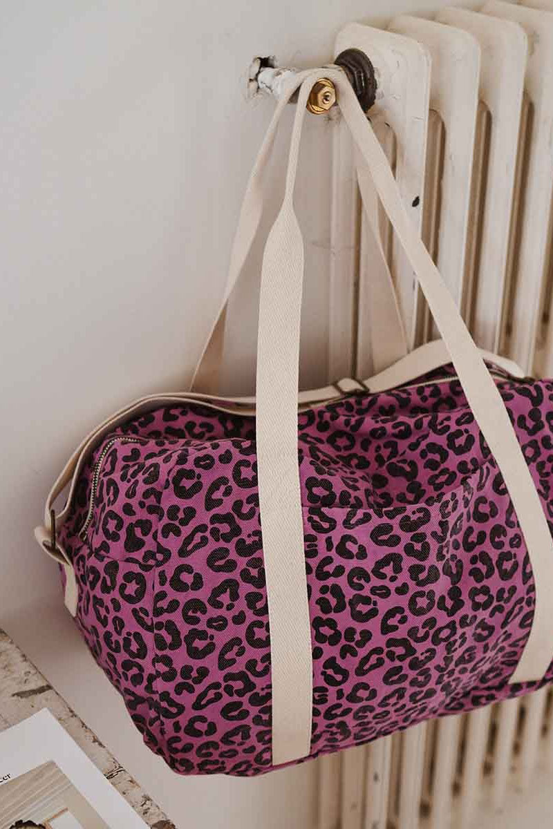 Weekend Bag | Animal print, Orchid