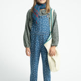 Scarf Blue Checkered