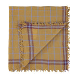 Scarf Camel Checkered